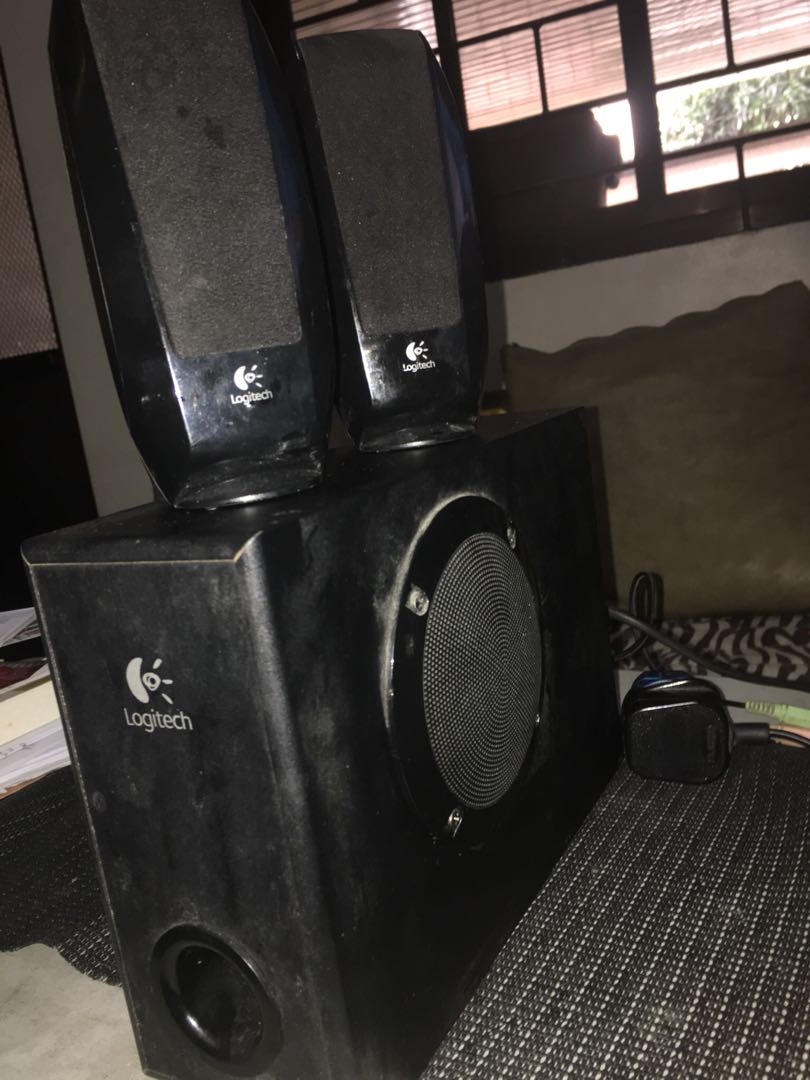 logitech dual speakers