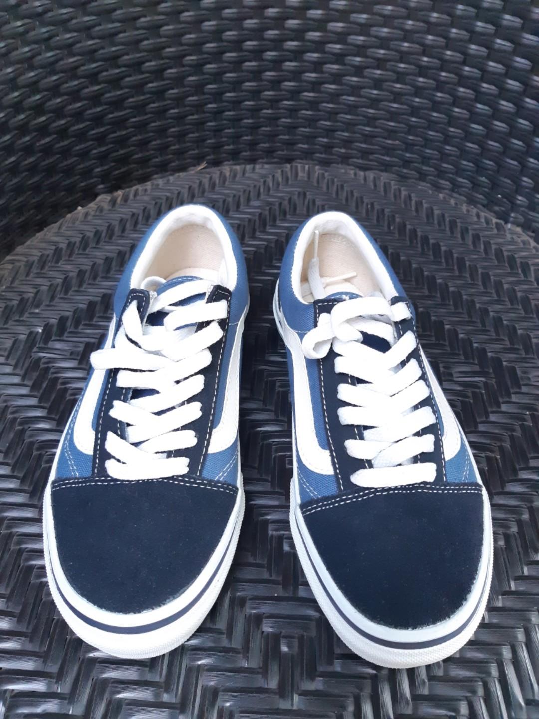 vans old skool xanh navy