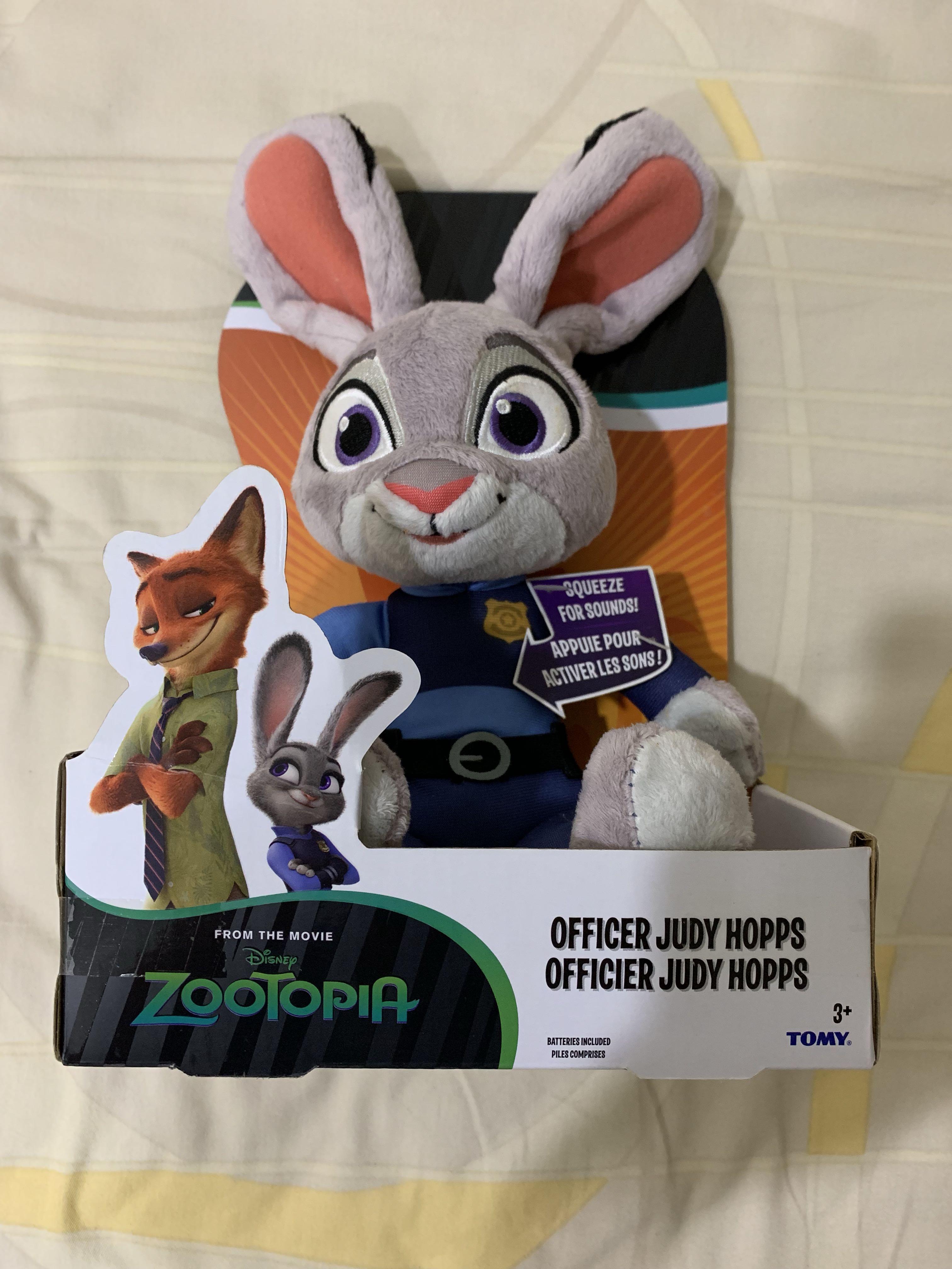 Zootopia Judy hopps plush figure, Hobbies & Toys, Toys & Games on Carousell