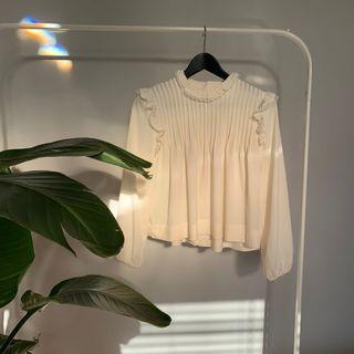 ARITZIA WILFRED TIGE BLOUSE