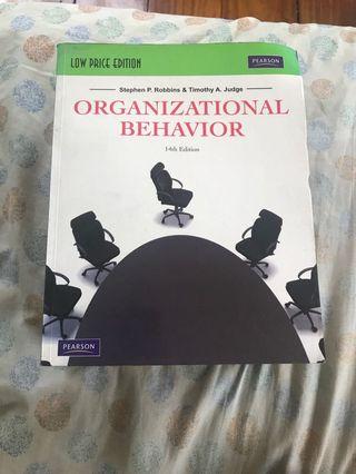 Organizational Behavior 14th Edition