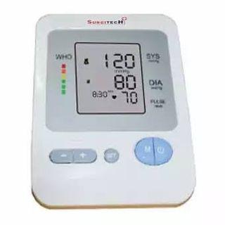 Blood Pressure BP Digital Arm Monitor with Adapter Surgitech