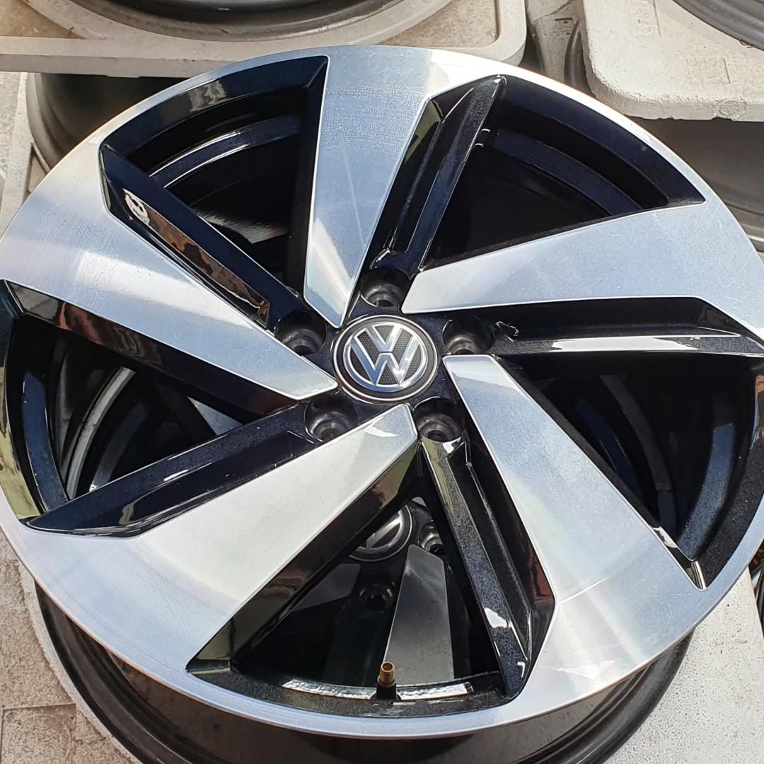 18 Original Vw Golf Gti Mk7 5 Latest Design Rims Car Accessories Tyres Rims On Carousell
