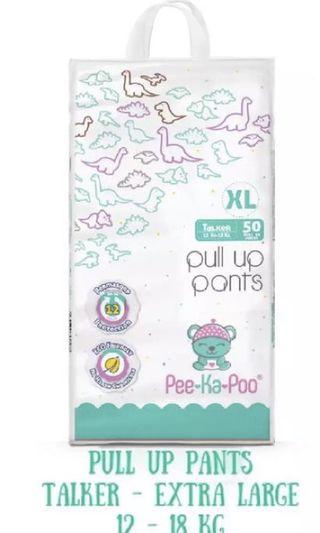 PeeKaPoo pull-up diapers XL
