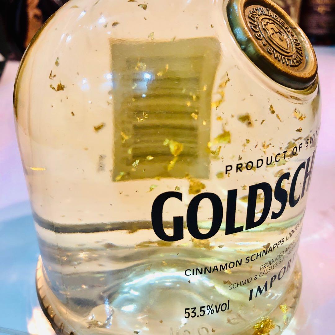 1L Goldschlager Gold Flakes 24 Karat Cinnamon Liqueur 53.5 ABV, Food