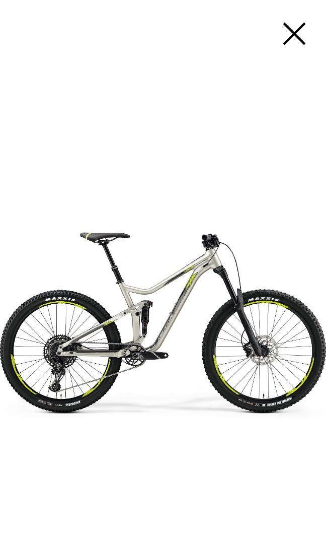 2019 Merida 140 All mountain small fullsus Sports Equipment