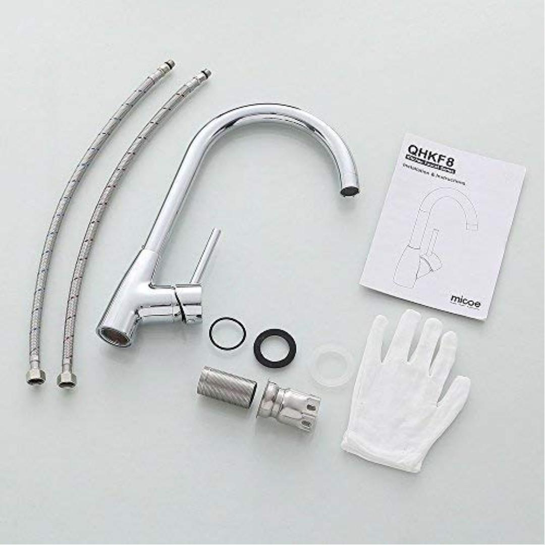 251 Micoe Kitchen Sink Tap Single Handle Kitchen Faucet Chrome
