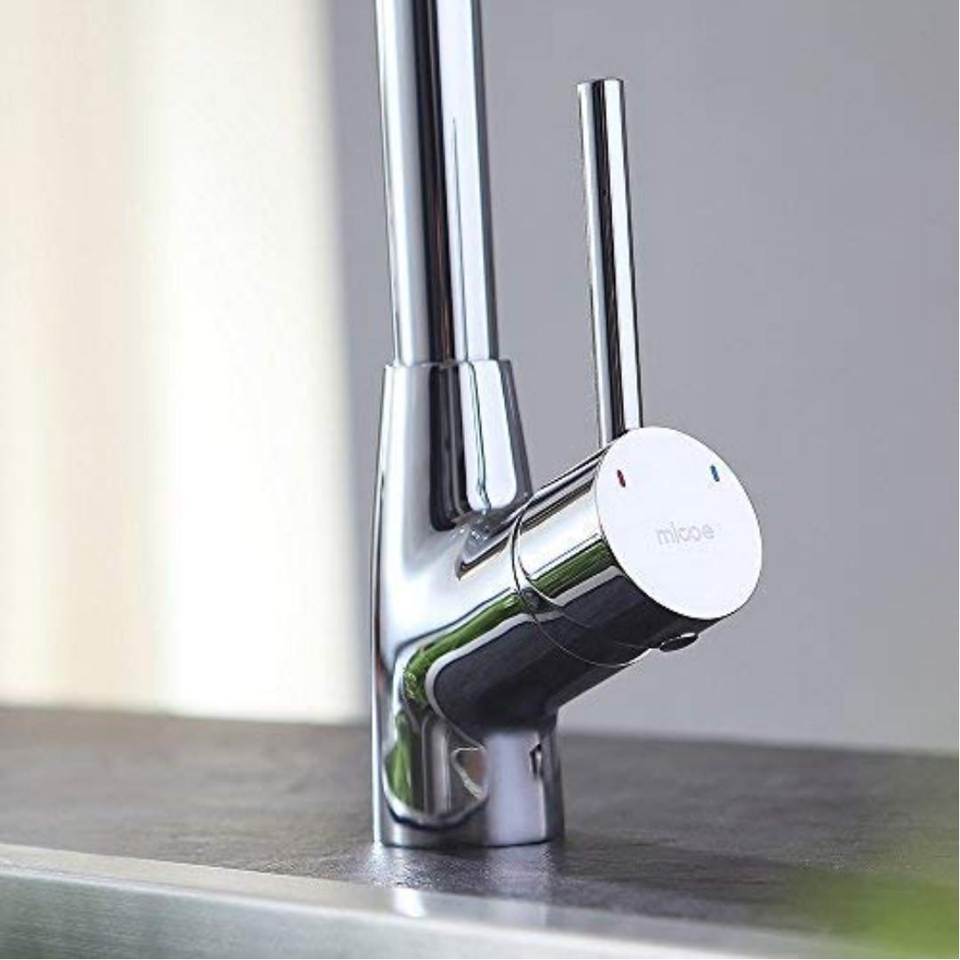 251 Micoe Kitchen Sink Tap Single Handle Kitchen Faucet Chrome
