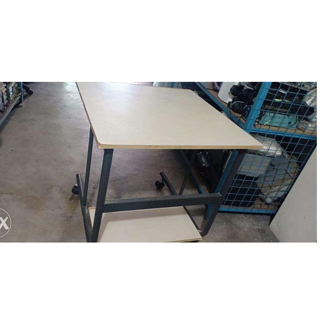 2 Layer Computer Table with Roller @ P2500 Each, Furniture & Home ...