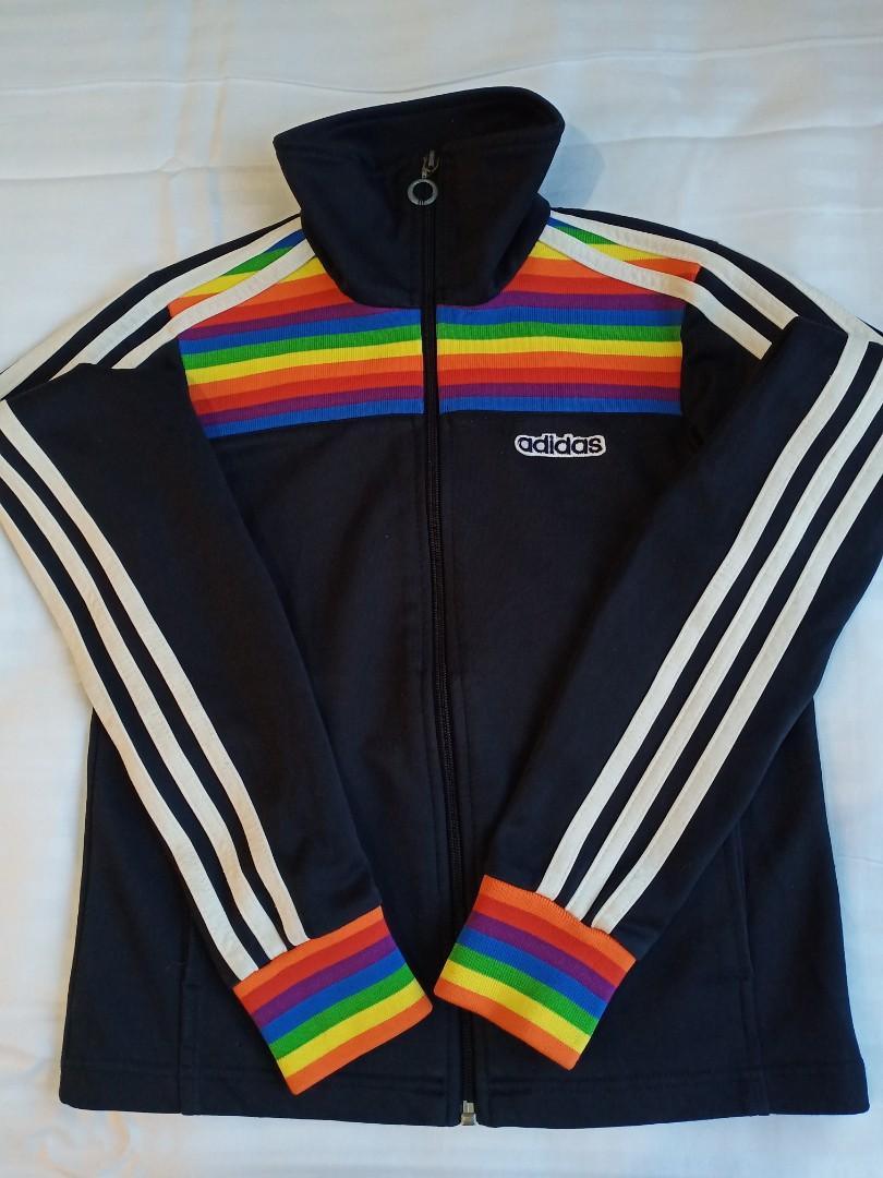 Adidas Rainbow Retro Men's Activewear on Carousell