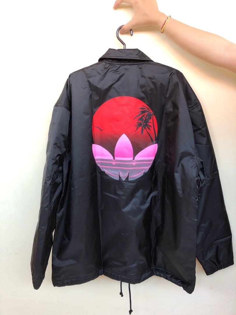 Adidas tropical coach jacket top