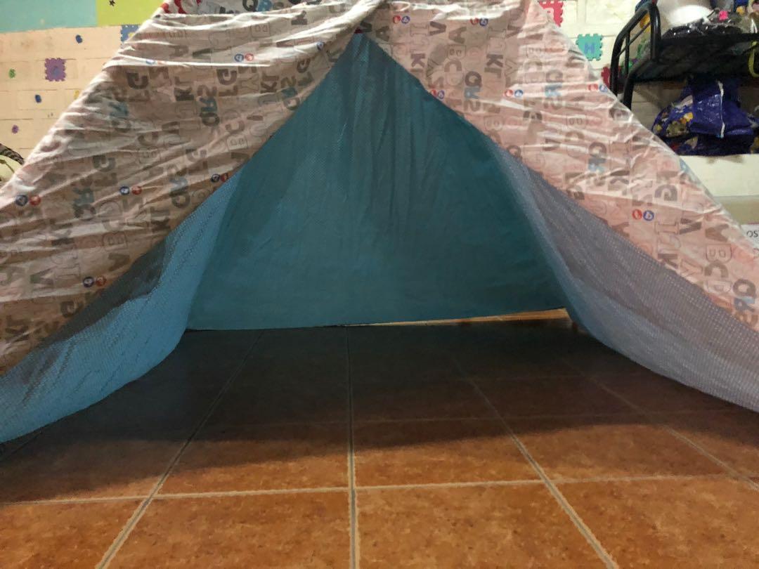 Big TeePee Tent (Category: Infant Playtime) located in Marilao. Submitted by gi_yan (Listing ID 253050142, Image 3). Description: A very large teepee tent, will fit 2-4kids max Very easy to assemble.