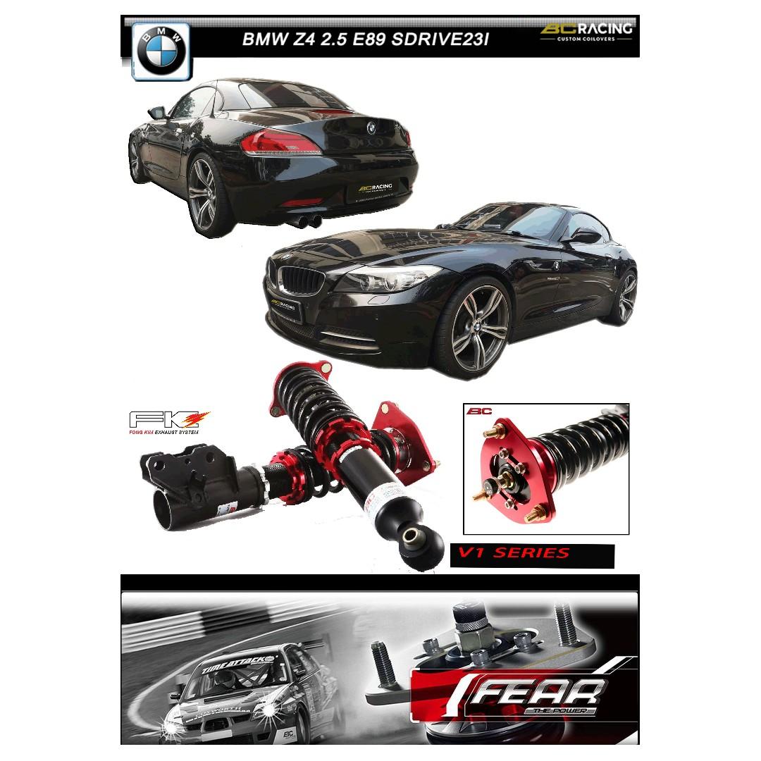 Bmw Z4 2 5 E89 Sdrive23i Bc V1 Series Coilover Car Accessories Accessories On Carousell
