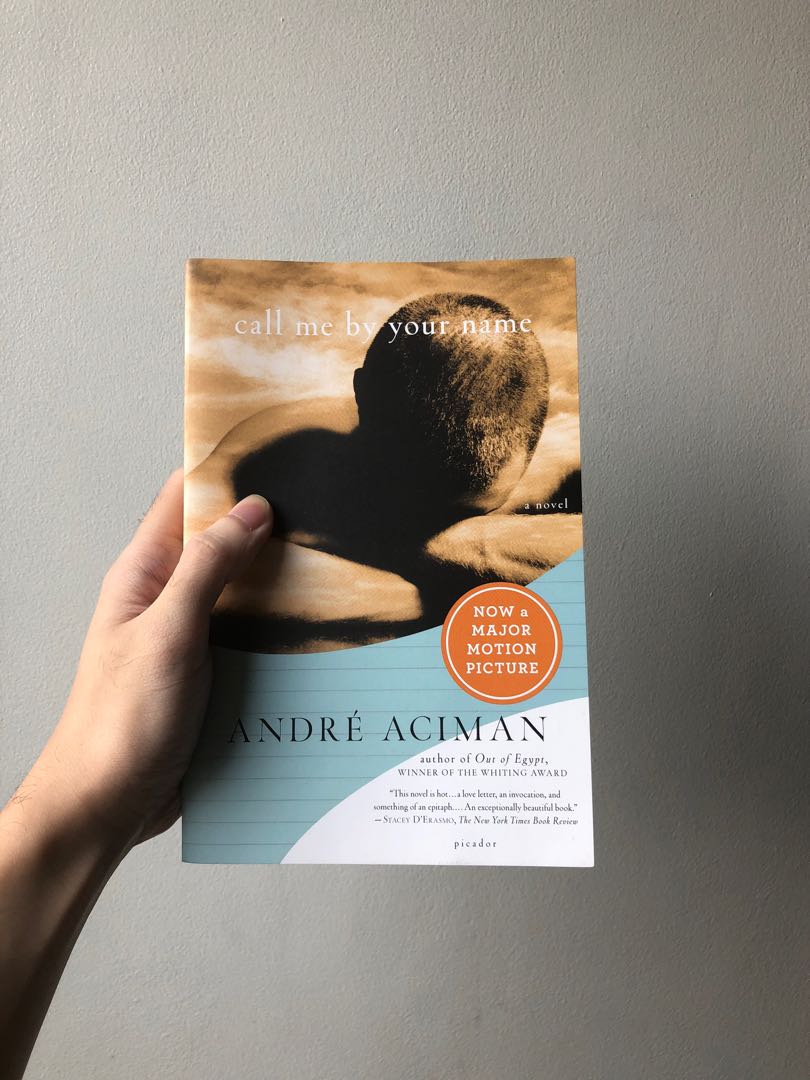 Call Me By Your Name Andre Aciman Original Cover Hobbies Toys Books Magazines Religion Books On Carousell