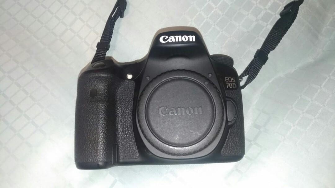 Canon Eos 70d With Accessories Photography Cameras Dslr On Carousell