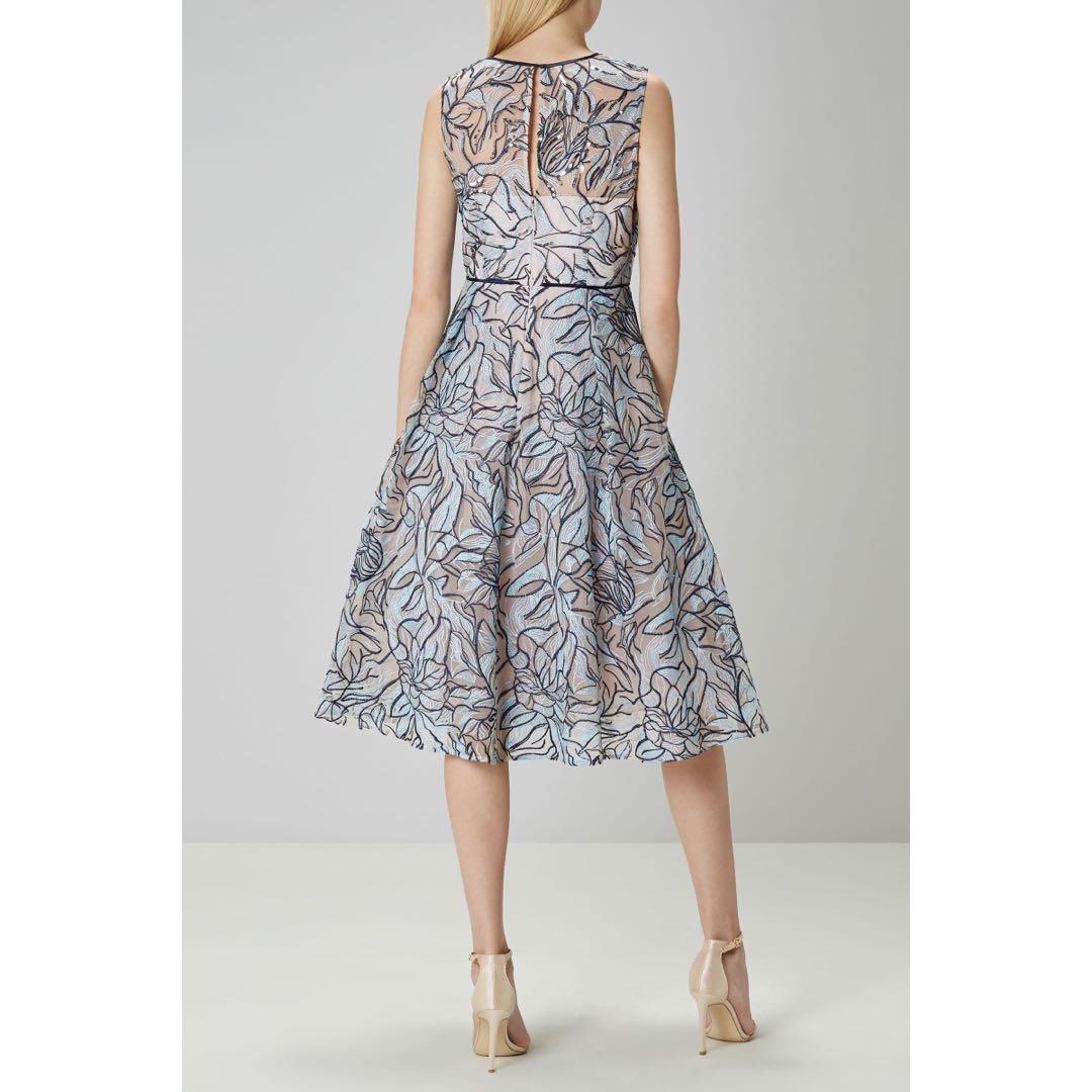 Gina embroidered dress coast shop