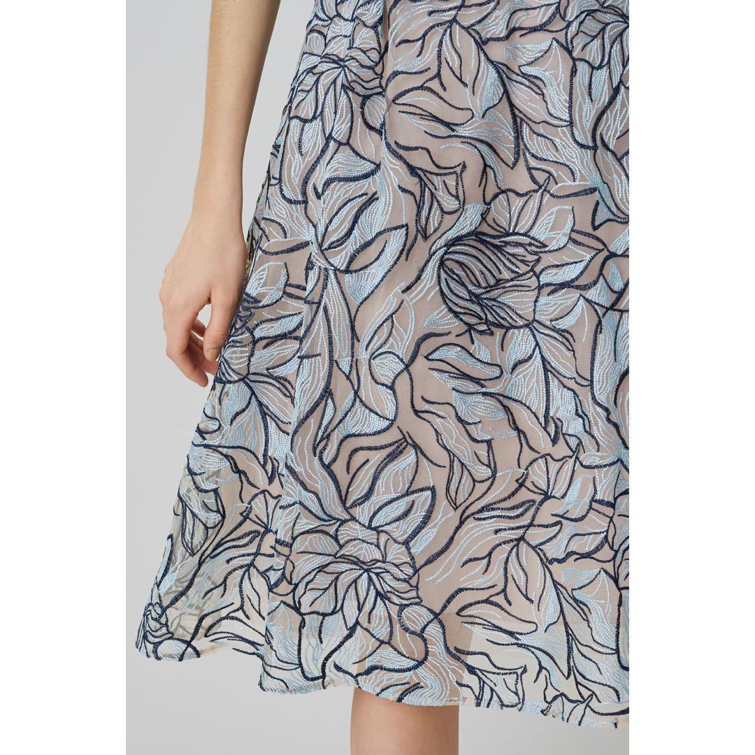 Coast gina embroidered dress store