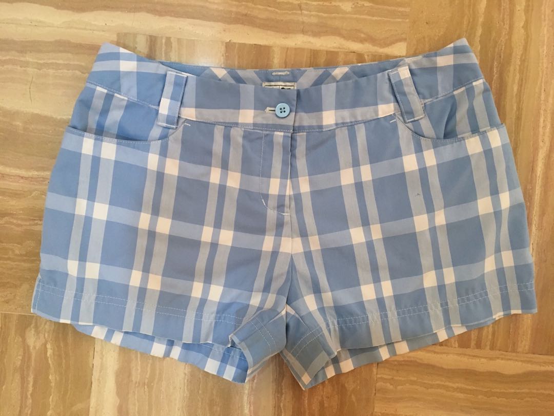 Cute checkered Adidas women s golf shorts