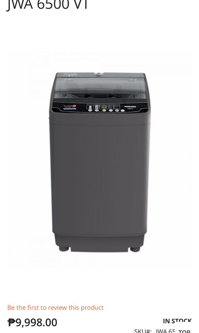 Fujidenzo 6.5 kg Fully Automatic Washing Machine, TV & Home Appliances