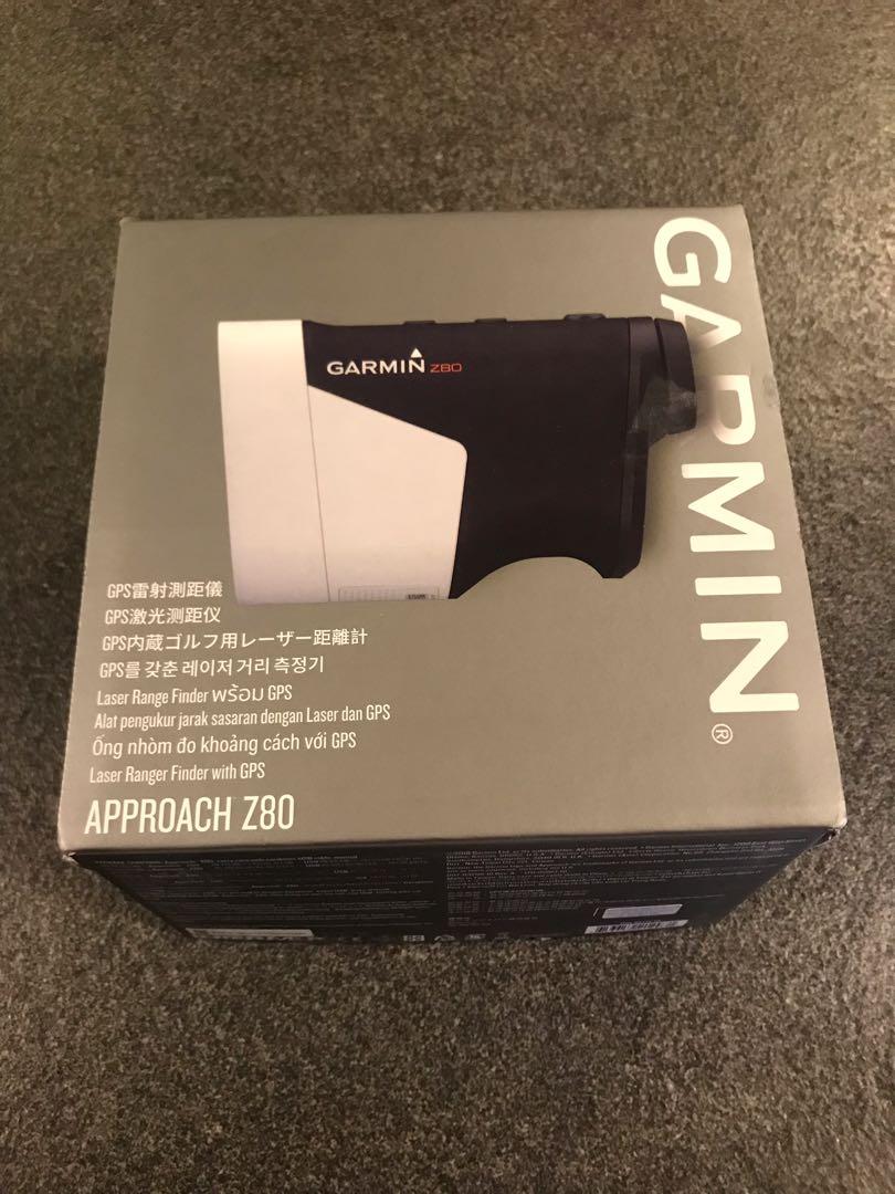 garmin approach z80 golf laser rangefinder with gps