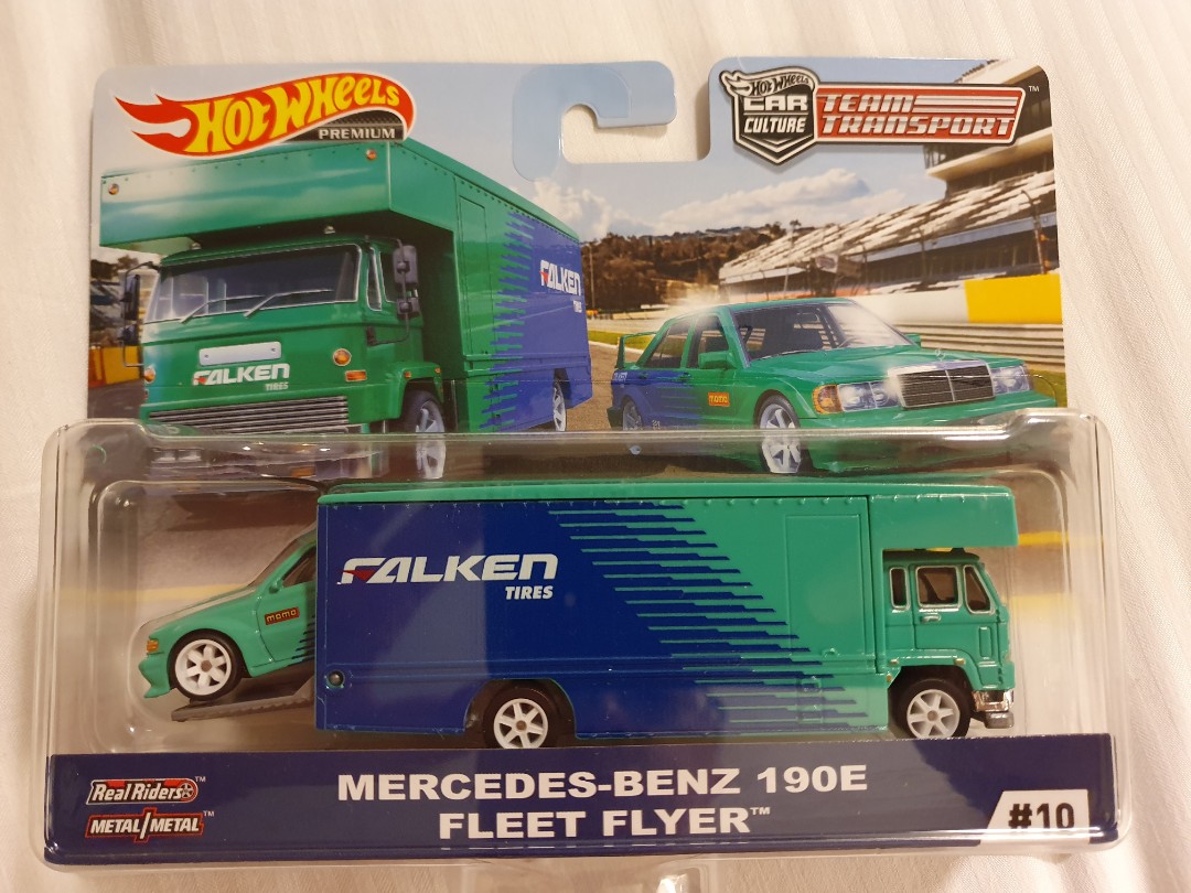 hot wheels team transport mercedes
