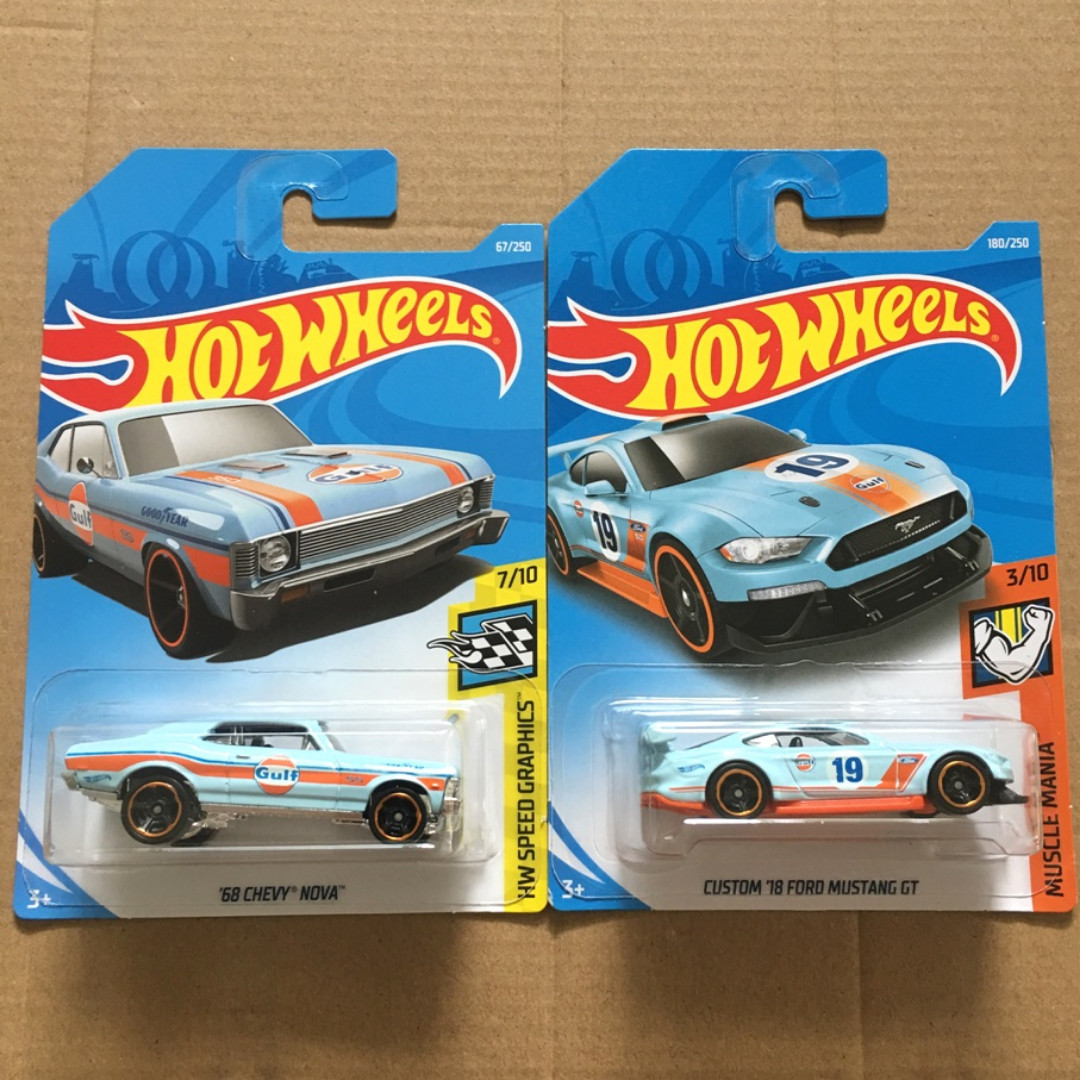 Gulf mustang hot sale hot wheels