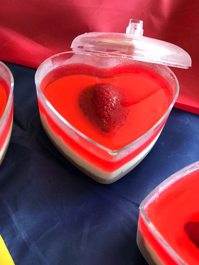 Individual cups Jelly cheesecake, Food & Drinks, Homemade Bakes on