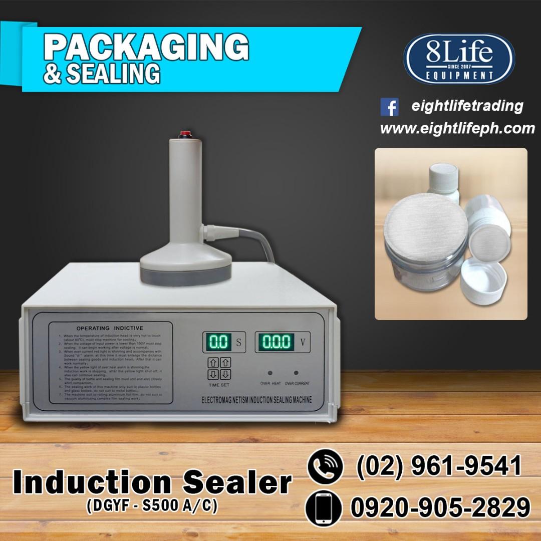 Induction Sealer Induction Bottle Cap Sealer (Category: Cookers) located in Valenzuela. Submitted by eightlife_trading (Listing ID 252988840, Image 1). Description: OTHER AVAILABLE PRODUCTS: • Vacuum Machines • Vacuum bags • Foot Sealer Series • Band Sealer • Coding and Labeling Machines • Heat Gun • Air Compressor • Weighing Scale • Manual Forklift Pallet Stacker • Electric capping machine • Portable Bag closer • Hand wrapper • Industrial Exhaus
