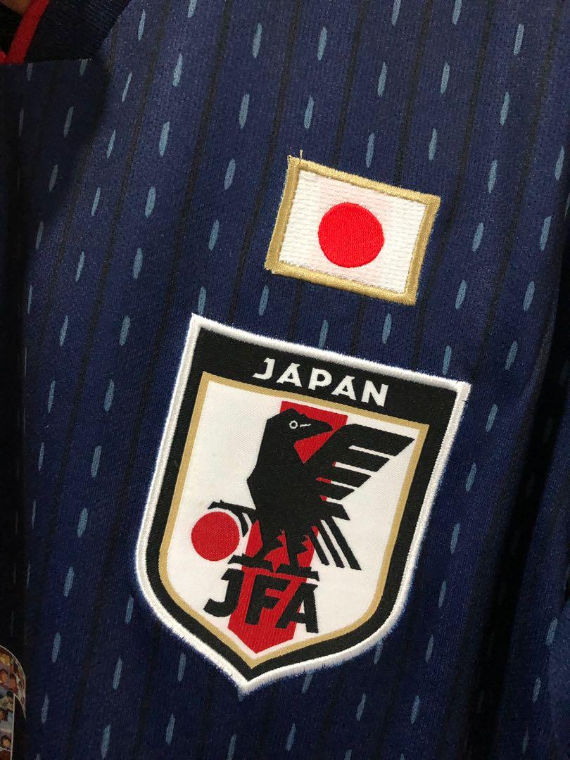 Japan Jersey Captain Tsubasa Premium with Patches, Men's Fashion