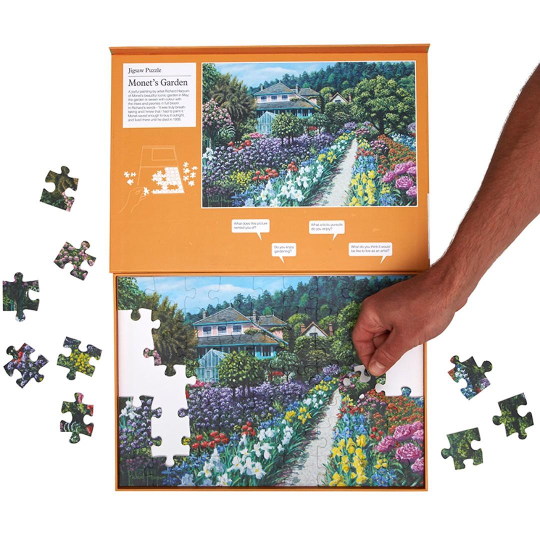 Jigsaw Puzzle for dementia 63 pieces, Hobbies & Toys, Toys & Games on
