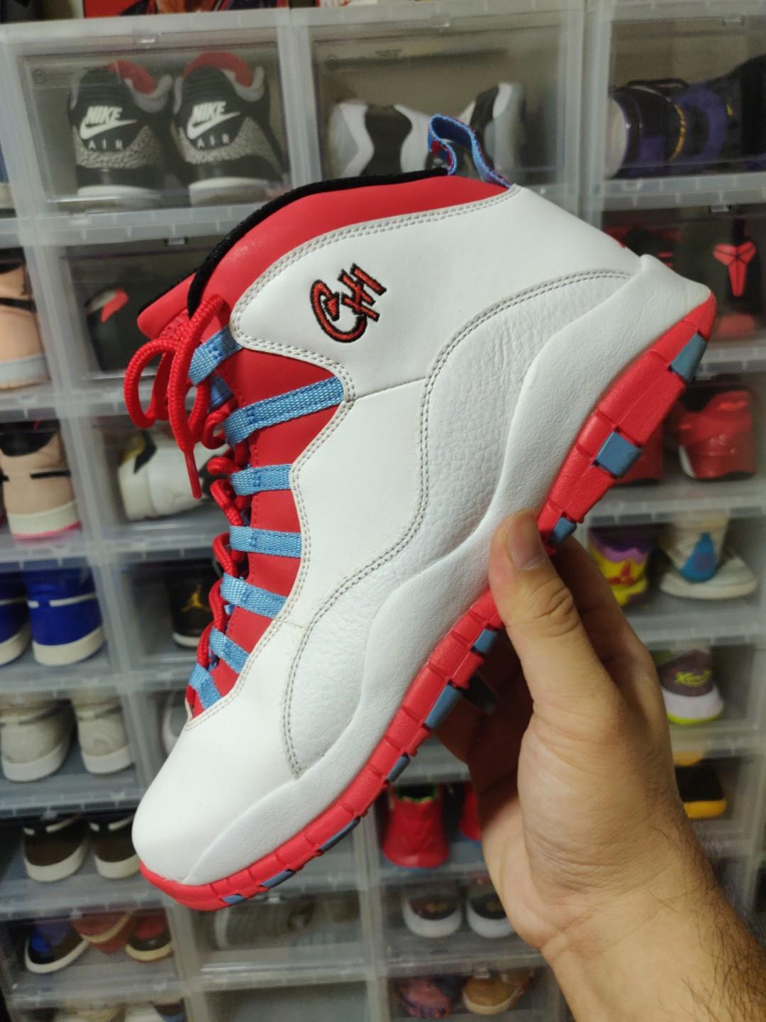 Jordan 10 Chicago Flags BRAND NEW WITH BOX Men s Fashion