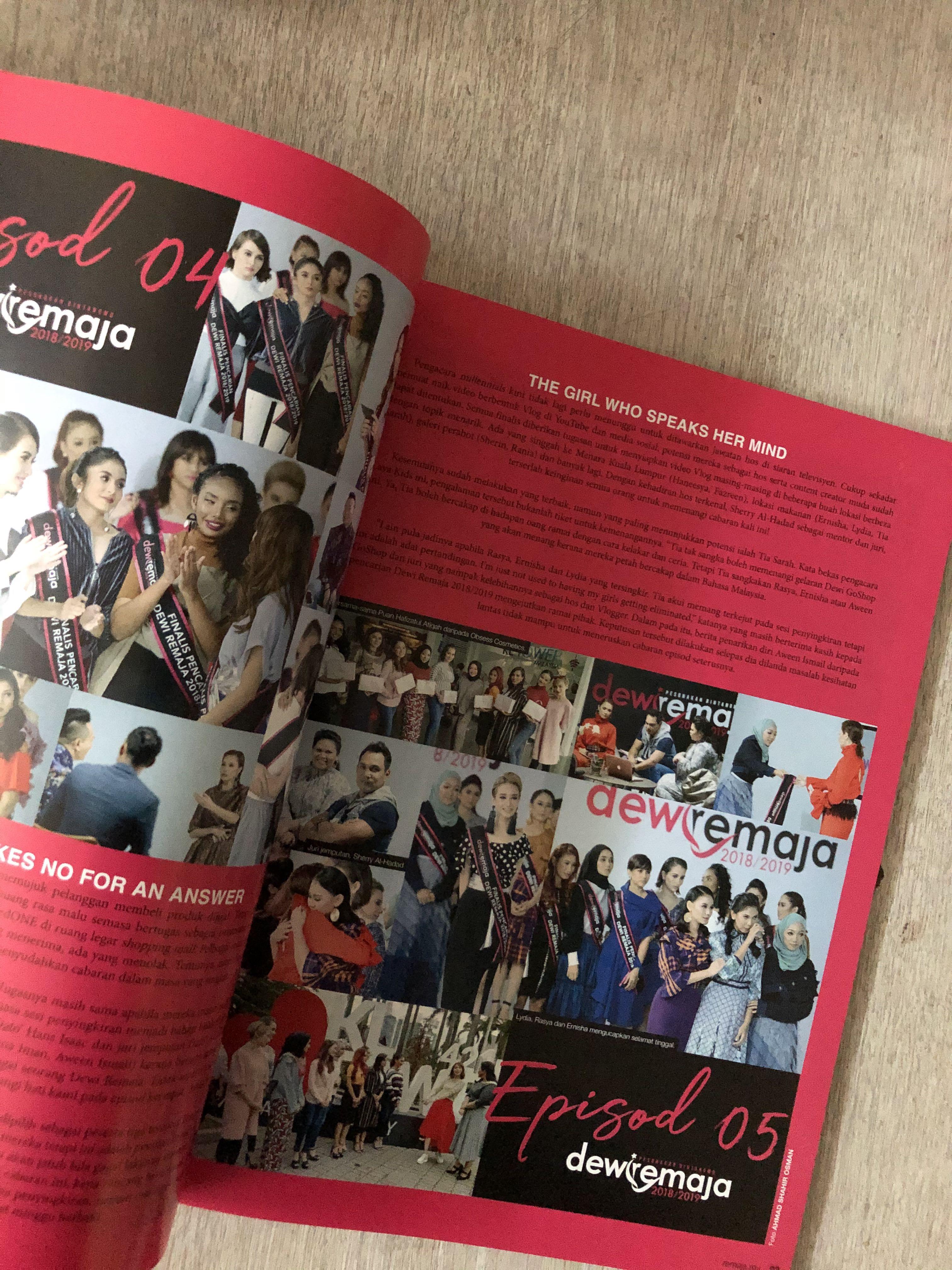 Majalah Remaja Edisi Final Dewi Remaja Hobbies And Toys Books And Magazines Magazines On Carousell