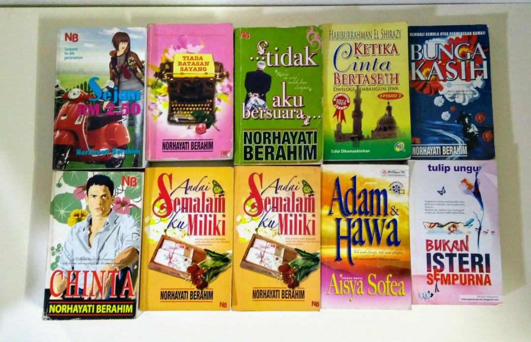 Novel By Norhayati Berahim Books Stationery Fiction On Carousell