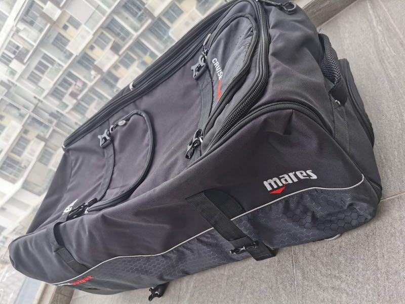 Mares Cruise Backpack Pro - Borsone Subacqueo 128 Litri | Con Ruote, Tasche Portapinne | Nylon 600D - Foto 7