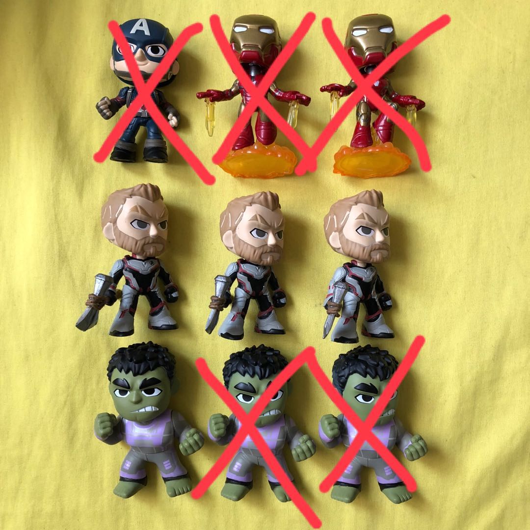 Marvel Avengers 4 Endgame Mystery Minis Funko Hobbies Toys