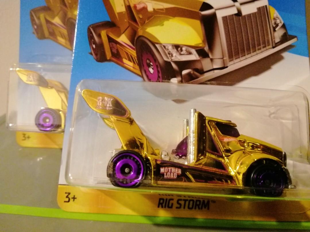HOT WHEELS 2019 SPECIAL GOLD EDITION RIG STORM FYH08 LIMITED NEW RARE MODEL 