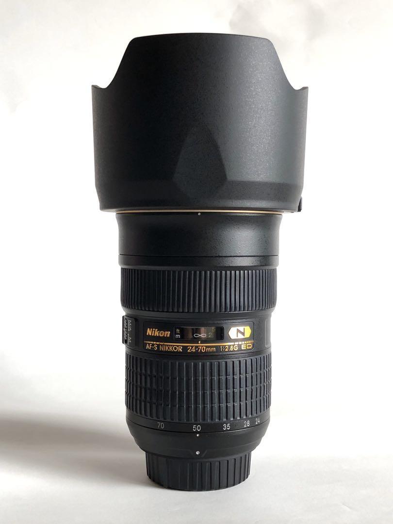Nikon Af S Nikkor 24 70mm F 2 8g Ed Photography Lenses On Carousell