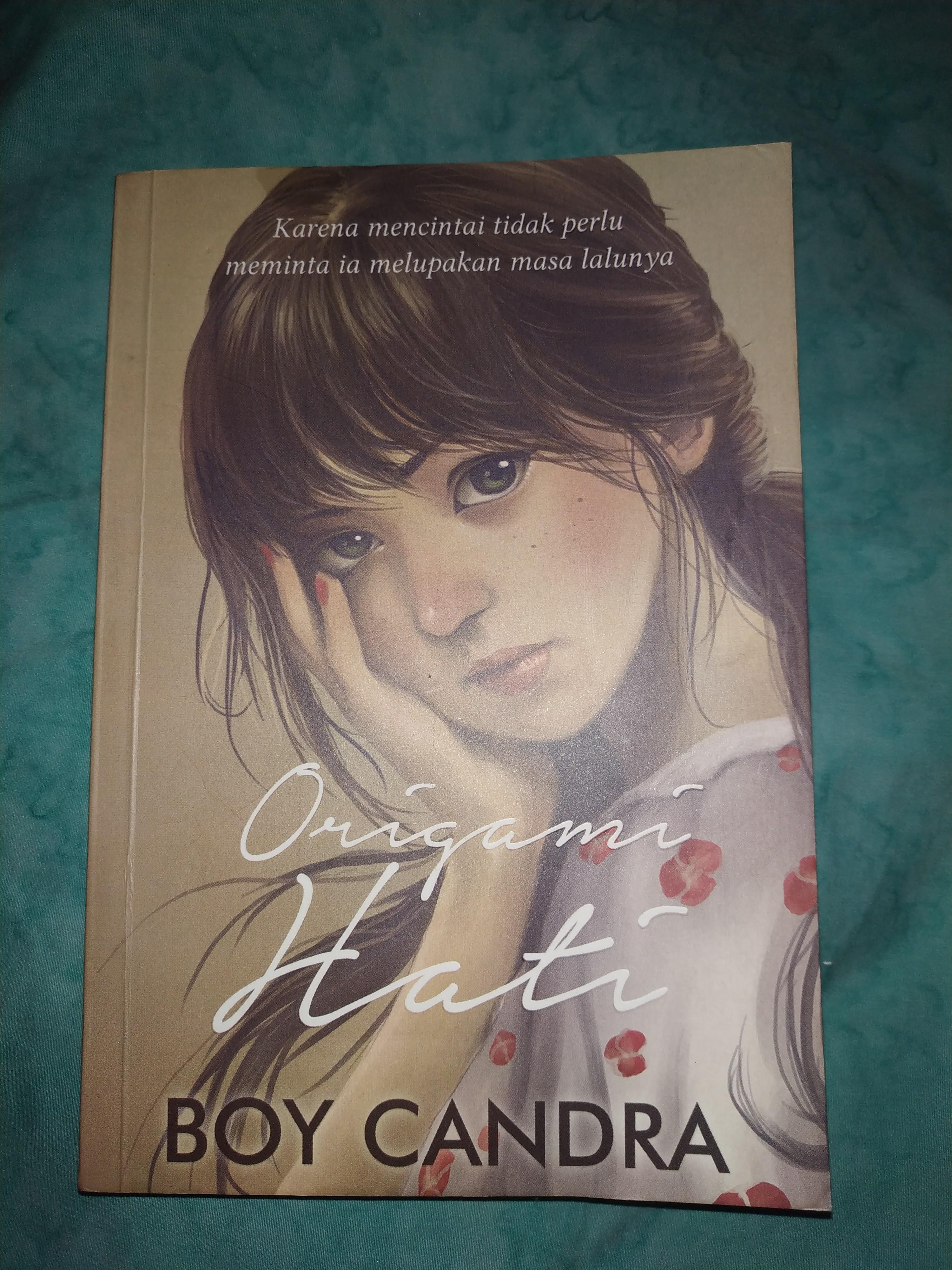 Novel Origami Hati Books Stationery Magazines Others