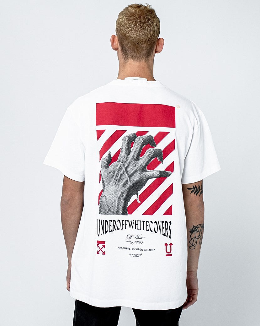 白 off-white undercover skeleton dart XL - Tシャツ/カットソー(半袖 ...