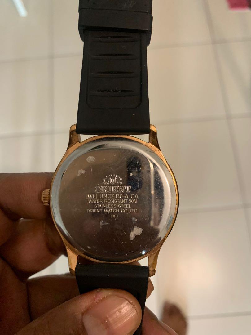 Orient watch water resistant deals 50m