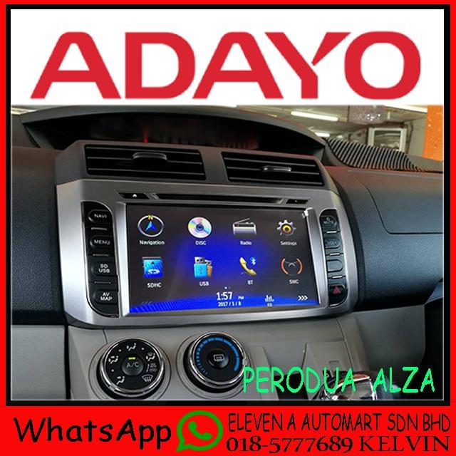 PERODUA ALZA 9INCH GPS,DVD,MKV Player FREE Reverse Camera 