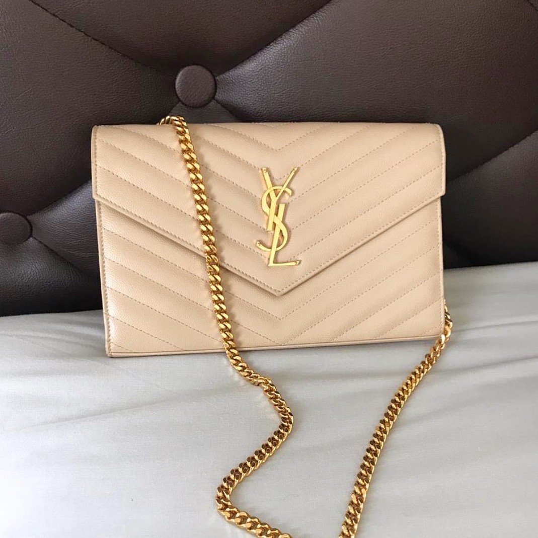 readystock good deal YSL woc 19cm in dune ghw 13,150.000; jt (incl  box,db,copyrec by email)