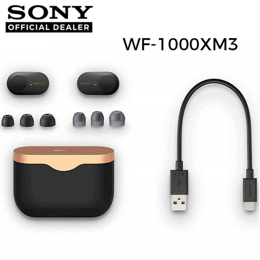 Sony wf1000xm3 microphone top