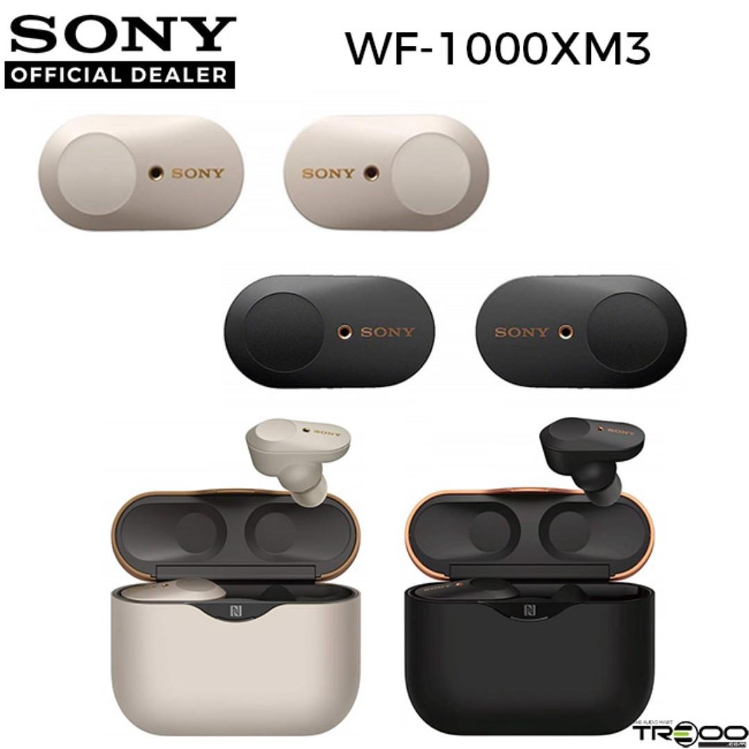 PROMO!] Sony WF-1000XM3 True Wireless Bluetooth Noise-Cancelling 