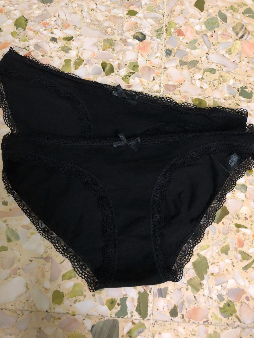 Primark Lacy Black Boyshort/Panties/Underwear-Ladies-Girls-Women