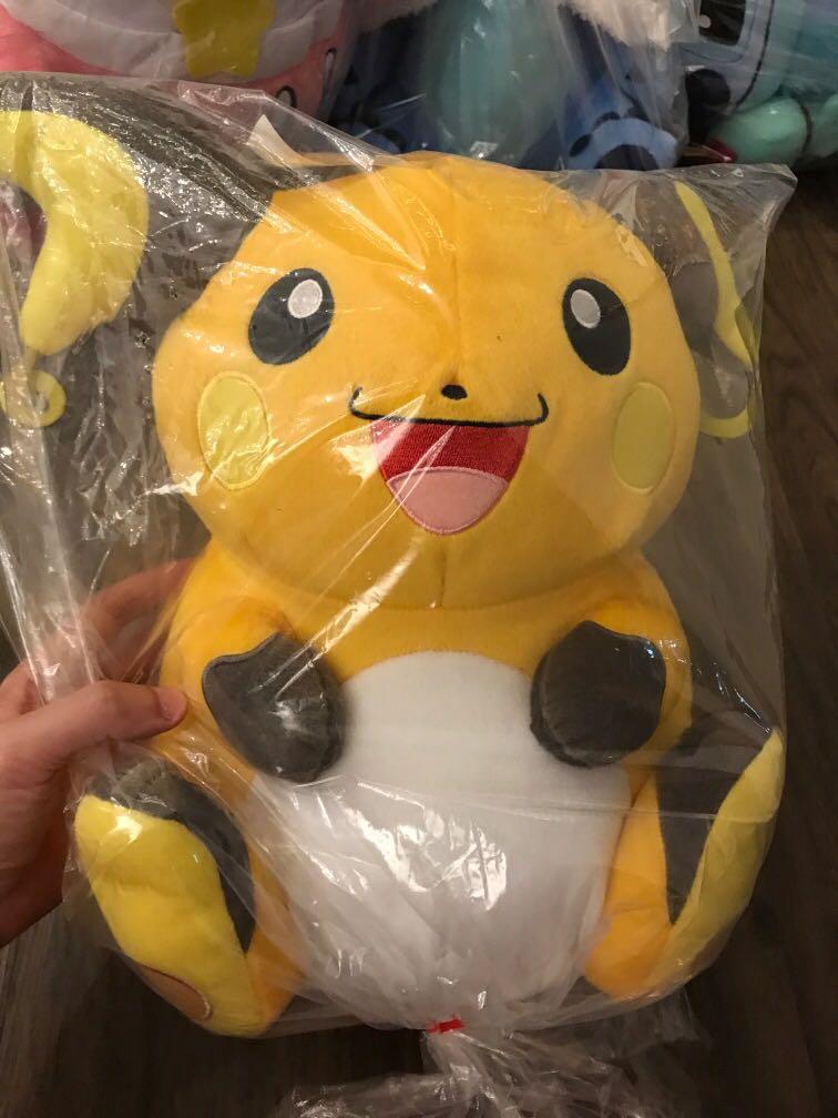 Big raichu plush sales