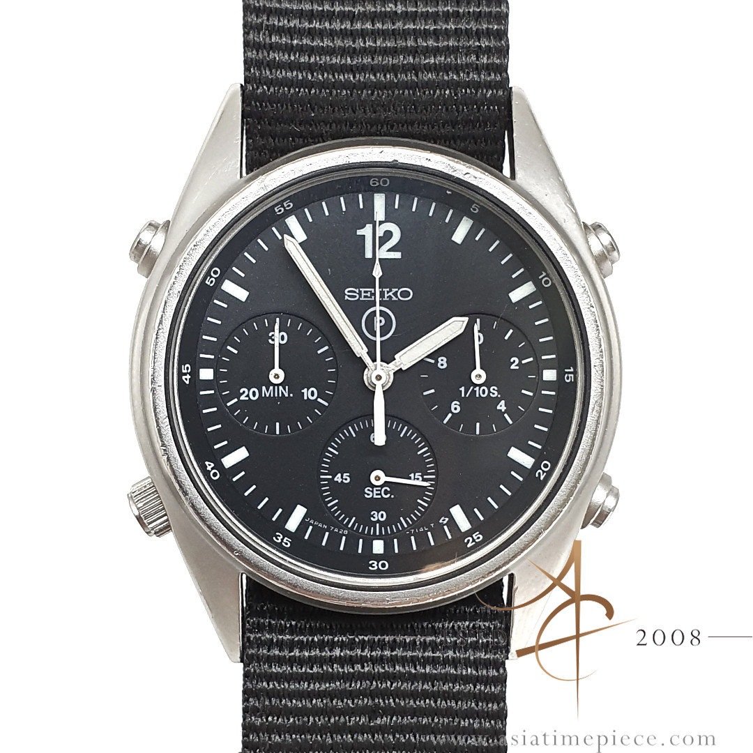 Rare] Seiko Military RAF Gen 1 7A28, Luxury, Watches on Carousell