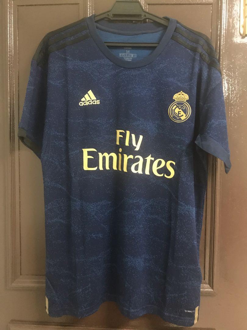 Real Madrid Away Jersey 2019 20 Sports Sports Apparel On Carousell
