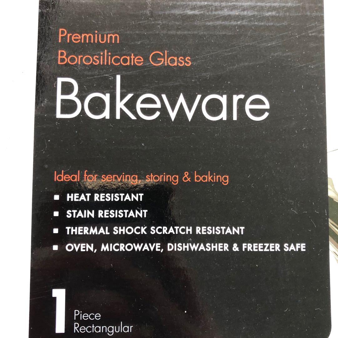 Rectangular Glassware (Category: Other Kitchenware & Tableware) located in Singapore. Submitted by eurotekplc (Listing ID 253040474, Image 3). Description: BN Premium Borosilicate Glass Bakeware Measurements r in the picture Self collection only.