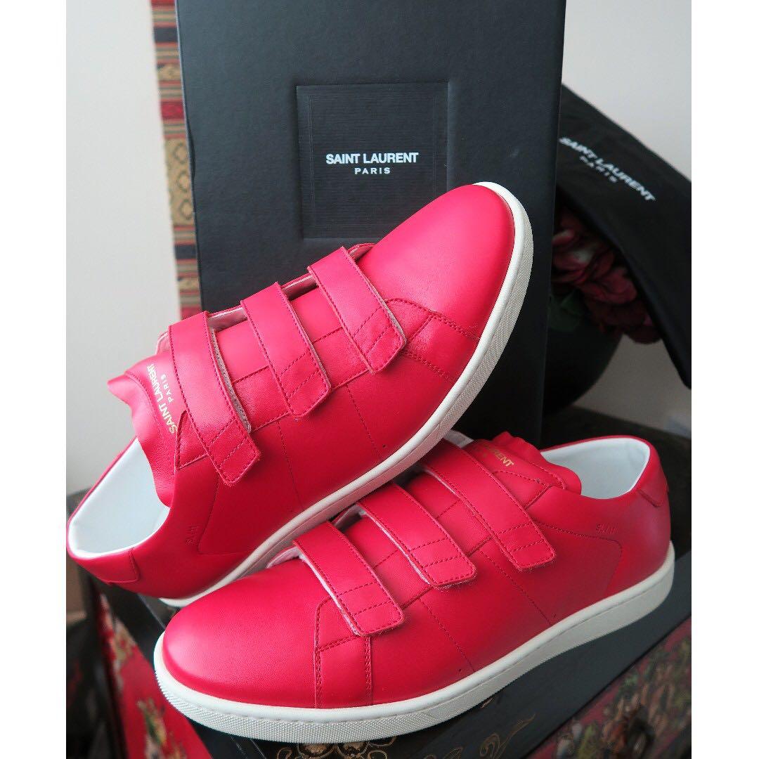 saint laurent velcro sneakers